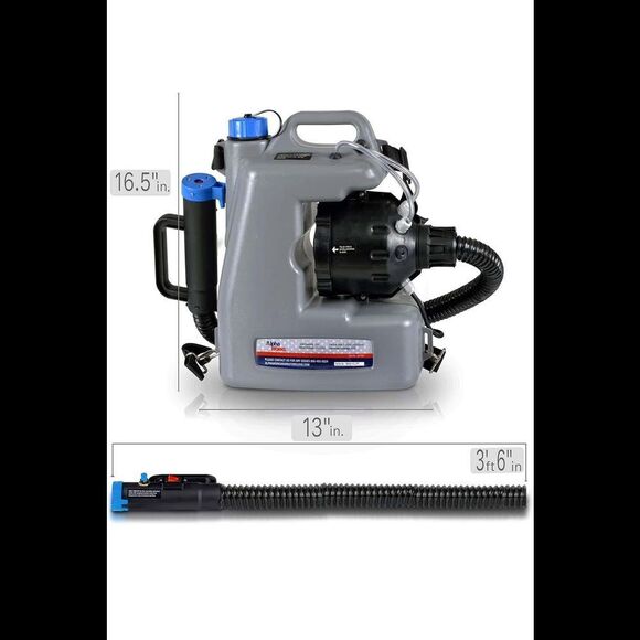 AlphaWorks Disinfectant Backpack Fogger Machine Corded - Picture 2 of 2